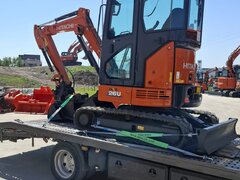 Operator miniexcavator